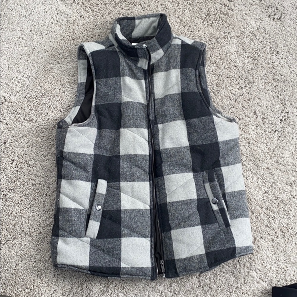 Buffalo Plaid Vest